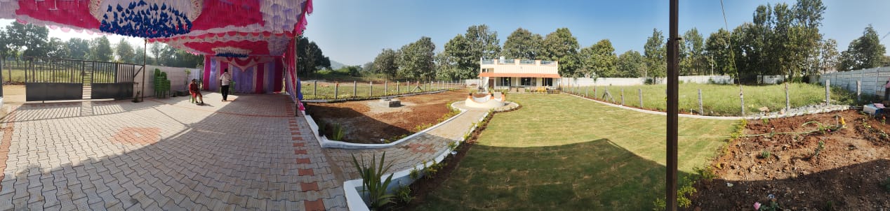 Grand Entrance, Parking Area & Event Lawn View2